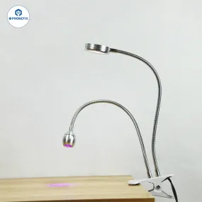 5V USB LED Curing Light Shadowless UV Glue Curing Dual Tube Lamp