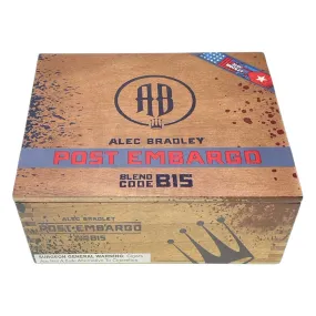 Alec Bradley Post Embargo Blend Code B15 Toro