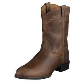 Ariat Men's Heritage Roper Distressed Brown