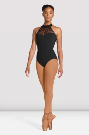 Bloch - Ebo Lace Halter Leotard - Black