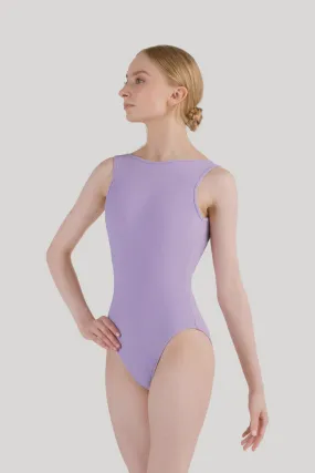 Bloch Reyna Rib Boat Neck Leotard | Violet