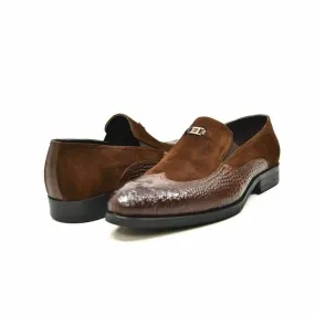 British Walkers Shiraz Men's Brown Leather Loafers