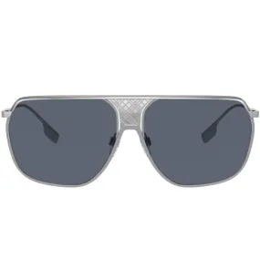 Burberry Men's Gunmetal Metal Square Sunglasses BE3120/1003/87