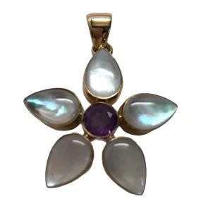 Charles Albert Alchemia - Mother of Pearl & Amethyst