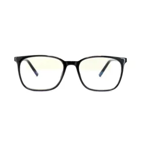 Foster Grant Unisex Black Plastic Square Eyeglasses FG0719ERI52000