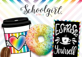 "Bright and Brew-tiful" Full UPRINT Bundle | Printable Classroom Decor | Teacher Classroom Decor | Schoolgirl Style